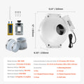 Radon Mitigation Fan 190 CFM 4