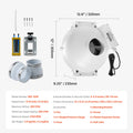 Radon Mitigation Fan 260 CFM 4
