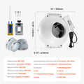 Radon Mitigation Fan 380 CFM 6