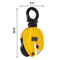 Vertical Plate Lifting Clamp 1T Steel Dog Grip Sling