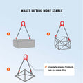 Chain Sling 8mm x 150cm 3 Ton G80 Engine Hoist Lifting Chains