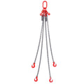 Chain Sling 8mm x 150cm 5 Ton G80 Engine Hoist Lifting Chains Hooks