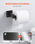 Matte Black Bathroom Hardware Set 5pc 24