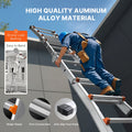 Telescoping Ladder 20ft A Frame Extension Multi-Function