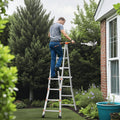 Telescoping Ladder 20ft A Frame Extension Multi-Function