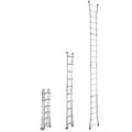 Telescoping Ladder 20ft A Frame Extension Multi-Function