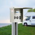VEVOR 20/30/50A Temporary RV Power Outlet Box Electrical Receptacle