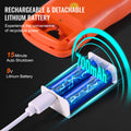 EMF Meter 5Hz-6GHz Handheld Rechargeable Electromagnetic Field Detector