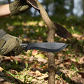 Hunting Knife Hatchet Combo Set Fixed Blade Camping Sheath