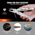 16-In-1 Multitool Pliers Knife Saw Screwdrivers Camping Survival
