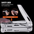 16-In-1 Multitool Pliers Knife Saw Screwdrivers Camping Survival