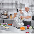 Food Processor Vegetable Chopper 6 Blades Stainless Steel