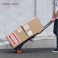 Aluminum Hand Truck 2in1 136kg Convertible Dolly Platform Cart
