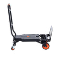 Aluminum Hand Truck 2in1 136kg Convertible Dolly Platform Cart