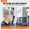 Aluminum Hand Truck 2 in 1 363kg Folding Dolly Platform Cart
