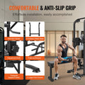 Power Tower Pull Up Dip Station 10-Level Adjustable Bench 440LBS