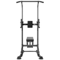 Power Tower Pull Up Dip Station 10-Level Adjustable Bench 440LBS