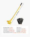 Pallet Buster 1m Carbon Steel Wrecking Pry Bar 907kg Weight Capacity
