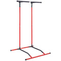 Power Tower Dip Station Pull Up Bar 220LBS Capacity Height Adjustable