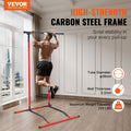 Power Tower Dip Station Pull Up Bar 220LBS Capacity Height Adjustable