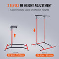 Power Tower Dip Station Pull Up Bar 220LBS Capacity Height Adjustable