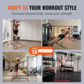 Power Tower Dip Station Pull Up Bar 220LBS Capacity Height Adjustable