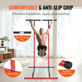 Power Tower Dip Station Pull Up Bar 220LBS Capacity Height Adjustable