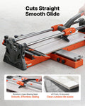600mm Manual Tile Cutter Ceramic Floor Wall Sliding Head