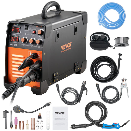 Mig Welder MIG-270 MMA TIG IGBT DC Inverter Digital Display