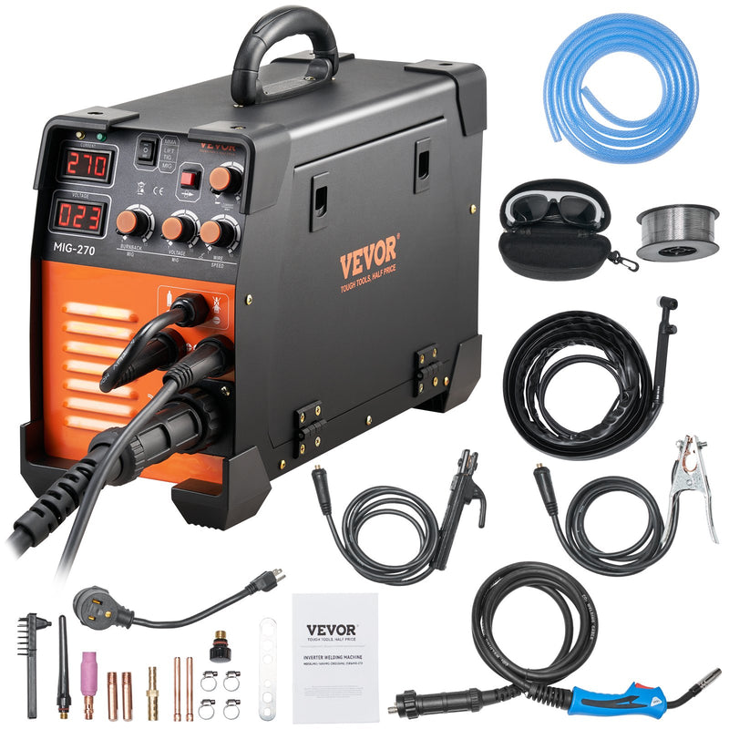 Mig Welder MIG-270 MMA TIG IGBT DC Inverter Digital Display