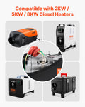 Glow Plug Repair Kit 8V Diesel Heater 2KW 5KW 8KW Car Truck