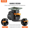 Levitex Leveling Casters Set 4 1000kg Heavy Duty Swivel Wheels