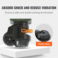 Levitex Leveling Casters Set 4 1000kg Heavy Duty Swivel Wheels