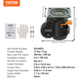 Levitex Leveling Casters Set 4 1000kg Heavy Duty Swivel Wheels