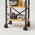 Levitex Leveling Casters Set 4 1000kg Heavy Duty Swivel Wheels