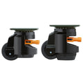 Levitex Leveling Casters Set 4 1000kg Heavy Duty Swivel Wheels