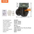 Levitex Levelling Casters Set 4 500kg Heavy Duty Swivel Wheels
