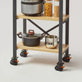 Levitex Levelling Casters Set 4 500kg Heavy Duty Swivel Wheels
