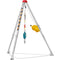 Confined Space Tripod Kit 2600lbs Winch 8ft Legs 98ft Cable