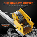 Confined Space Tripod Kit 2600lbs Winch 8ft Legs 98ft Cable