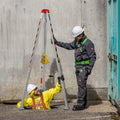 Confined Space Tripod Kit 2600lbs Winch 8ft Legs 98ft Cable