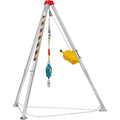 Confined Space Tripod Kit 2600lbs Winch 8ft Legs 98ft Cable