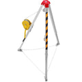 Confined Space Tripod Kit 2600lbs Winch 8ft Legs 98ft Cable