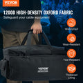 DJ Cable Bag 600x300x325mm 1200D Oxford 9 Dividers Padded Strap