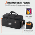 DJ Cable Bag 600x300x325mm 1200D Oxford 9 Dividers Padded Strap
