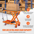 Hydraulic Lift Table Cart, 500lbs Capacity 28.5