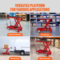 Hydraulic Lift Table Cart 330lbs 28.5