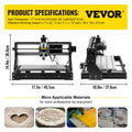 CNC 3018 Pro 300×180mm 3 Axis Engraver Milling Machine GRBL Control