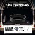 Fire Pit Ring, Fire Pit Insert with Barbecue Fire Ring, 40-In Outer/36-In Inner Diameter, 8.5in Height, Carbon Steel Liner DIY Campfire Ring above/In-Ground, for Outdoor Camping, Bonfires