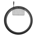 Fire Pit Ring 40in Outer 36in Inner Carbon Steel DIY Campfire